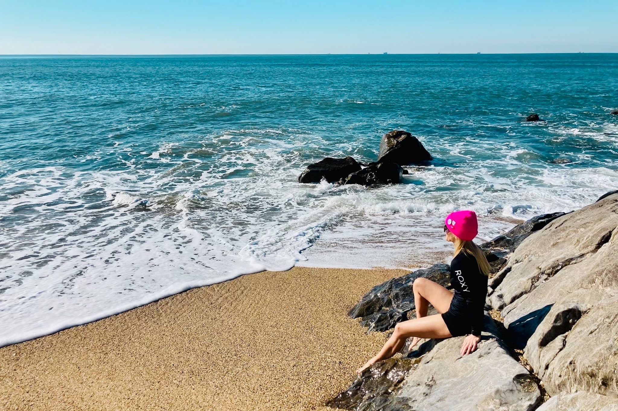czapka na lato na plażę