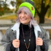 Czapka w panterkę "Neonowa"