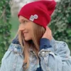 Czapka slouchy logo kolorowe "Czerwony"