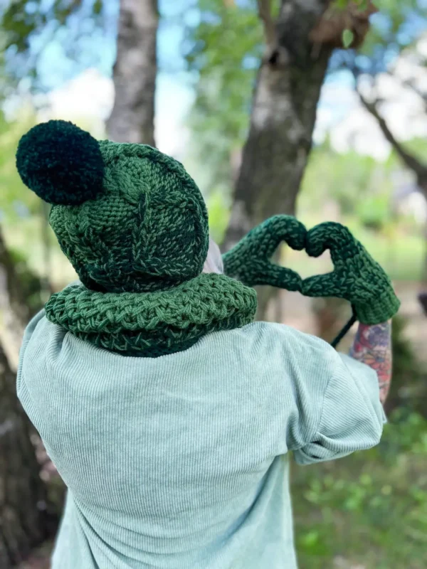 Czapka na narty HERO "Soczysta zieleń"