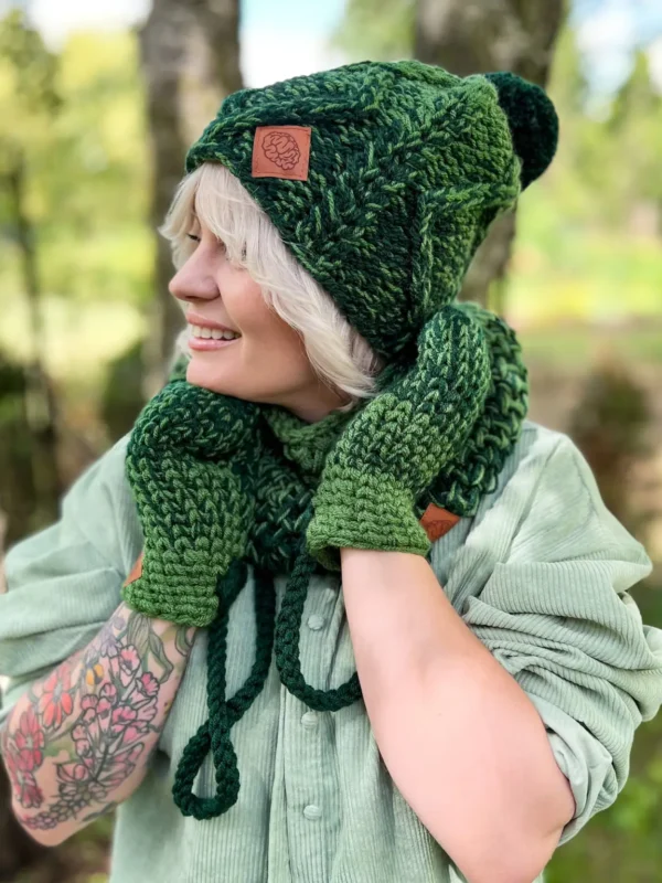 Czapka na narty HERO "Soczysta zieleń"