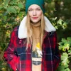 Czapka beanie logo ekoskórka "Zielony"