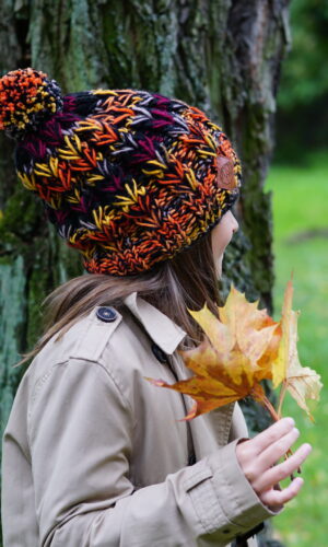 Ciepła zimowa dla dziecka SMILE "Ciemna jesień"