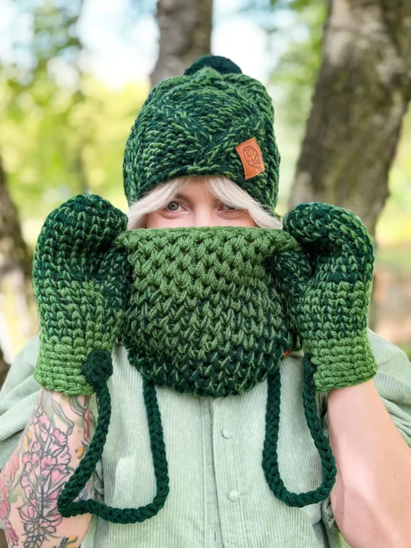 Czapka na narty HERO "Soczysta zieleń"