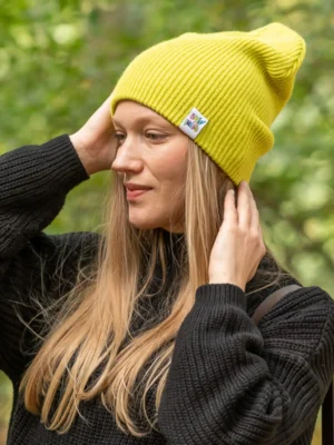 Czapka slouchy logo kolorowe "Limonka"