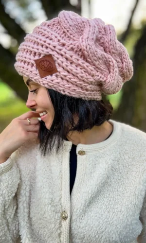 CZAPKA OVERSIZE MERINO