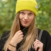 Czapka slouchy logo kolorowe "Limonka"