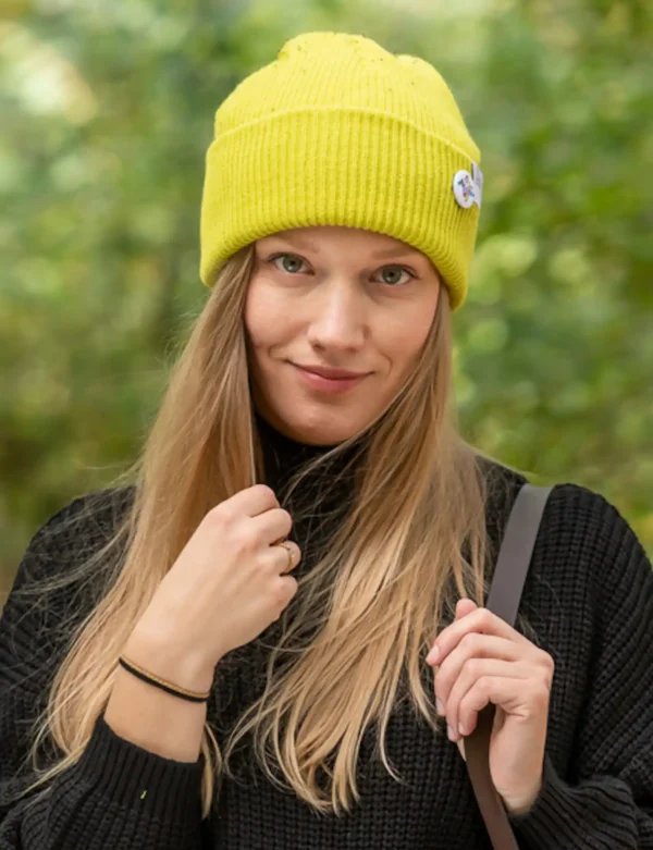 Czapka slouchy logo kolorowe "Limonka"