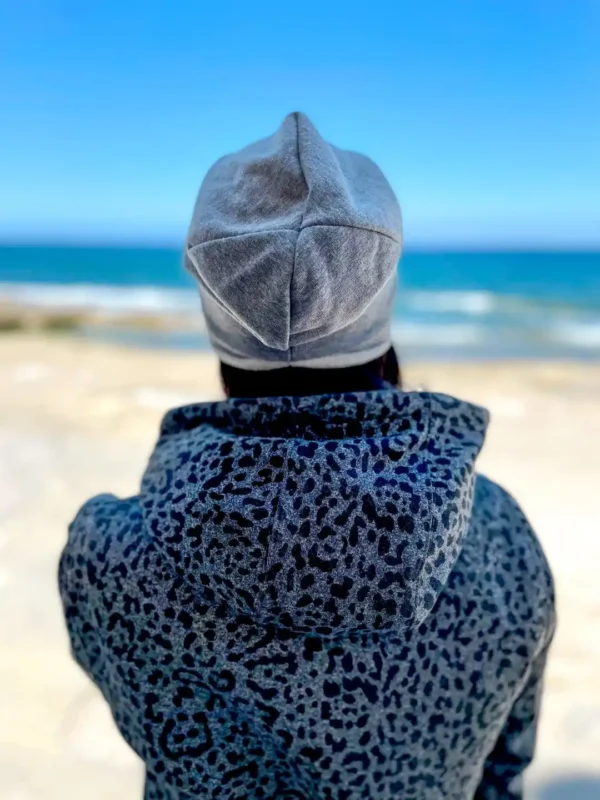 Czapka bawełniana "Jasny szary"