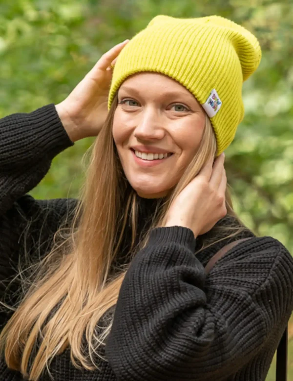 Czapka slouchy logo kolorowe "Limonka"