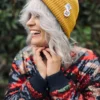 Czapka beanie z bawełny logo kolorowe "Miodowa musztarda"