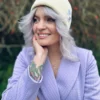 Czapka beanie z bawełny logo kolorowe "Ecru"