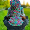 Czapka z dużym pomponem EUFORIA ,,Paradise"