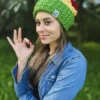 Czapka zimowa slouchy NEVERLAND "Reggae"