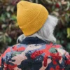 Czapka beanie z bawełny logo kolorowe "Miodowa musztarda"