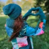 Czapka ręcznie robiona EXPLORER ,,Leśny zielony"