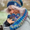 Komin ręcznie robiony "Górski potok"