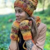 Modna czapka ENDORFINA "Jasna jesień"