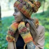 Modna czapka ENDORFINA "Jasna jesień"