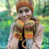 Modna czapka ENDORFINA "Jasna jesień"