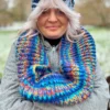 Komin ręcznie robiony "Górski potok"