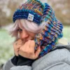 Komin ręcznie robiony "Górski potok"