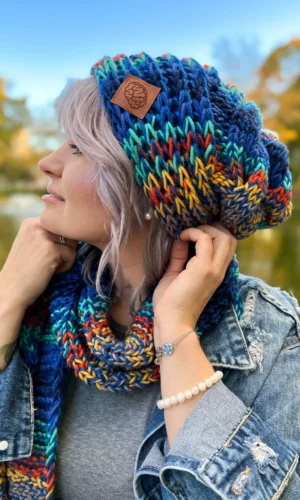 czapka oversize