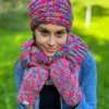 Komin ręcznie robiony "Kolorki"