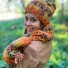 Modna czapka ENDORFINA "Jasna jesień"