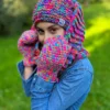 Komin ręcznie robiony "Kolorki"