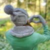 Czapka na drutach HERO ,,Szary"