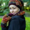 Ciepła czapka zimowa EXPLORER ,,Ciemna jesień"