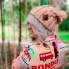 Czapka MERINO z jedwabną podszewką ENDORFINA "Jasny różowy"