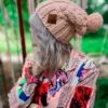Czapka MERINO z jedwabną podszewką ENDORFINA "Jasny różowy"