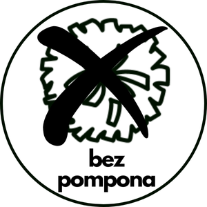 czapka zimowa z pomponem