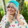 Czapka beanie z bawełny logo kolorowe "Turkus"