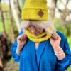 Czapka beanie logo ekoskórka "Limonka"