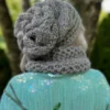 Czapka MERINO oversize THIS IS IT "Szary"