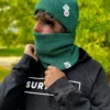 Męski komin zimowy "Zielony"