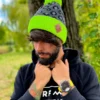 Męska czapka w panterkę "Neonowa"