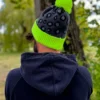 Męska czapka w panterkę "Neonowa"