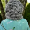 Czapka MERINO oversize THIS IS IT "Szary"