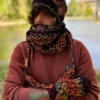 Męska czapka zimowa EXPLORER ,,Ciemna jesień"