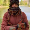 Męska czapka zimowa EXPLORER ,,Ciemna jesień"