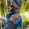 Męska czapka zimowa slouchy NEVERLAND "Górski potok"