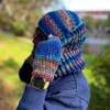 Męska czapka ręcznie robiona EXPLORER "Górski potok"
