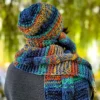 Męska czapka zimowa slouchy NEVERLAND "Górski potok"