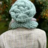 Czapka MERINO oversize THIS IS IT "Jasny Turkus"