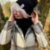 Bawełniany mały komin "Czarny”
