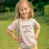 Bawełniana koszulka dla dziecka "Addicted to Mommy"